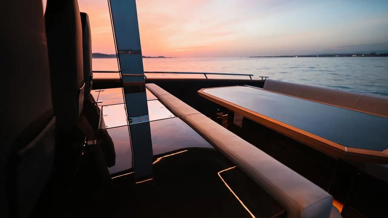 Forza 37, flybridge — Saint Tropez Yacht Rental, Saint-Tropez. Forza 37 — 20m