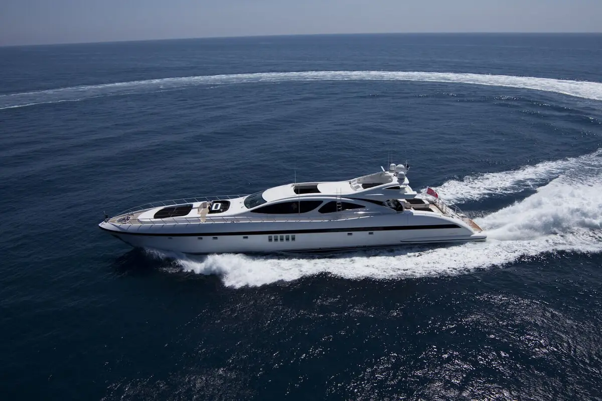 Mangusta 130 — Saint Tropez Yacht Rental, Saint-Tropez. Mangusta 130 — 40m