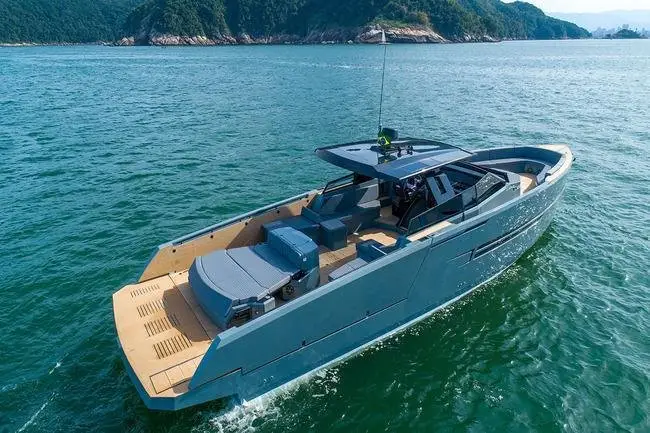 Okean 55, flybridge — Saint Tropez Yacht Rental, Saint-Tropez. Okean 55 — 16m
