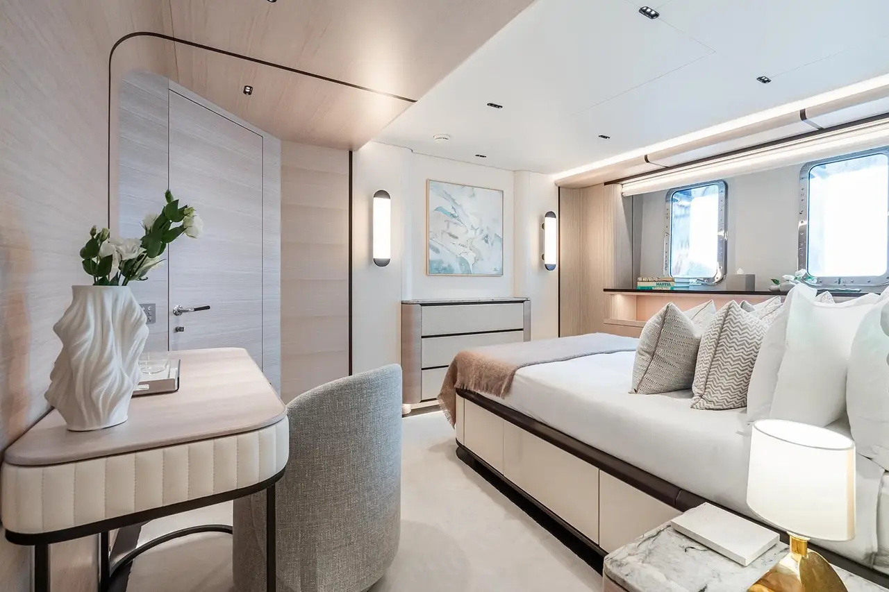 M, pont arrière — Saint Tropez Yacht Rental, Saint-Tropez. M — 47m