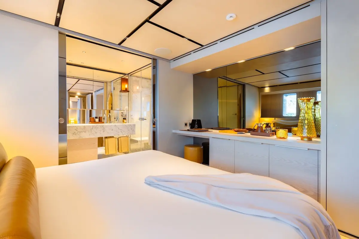 RMF, salon — Saint Tropez Yacht Rental, Saint-Tropez. RMF — 52m